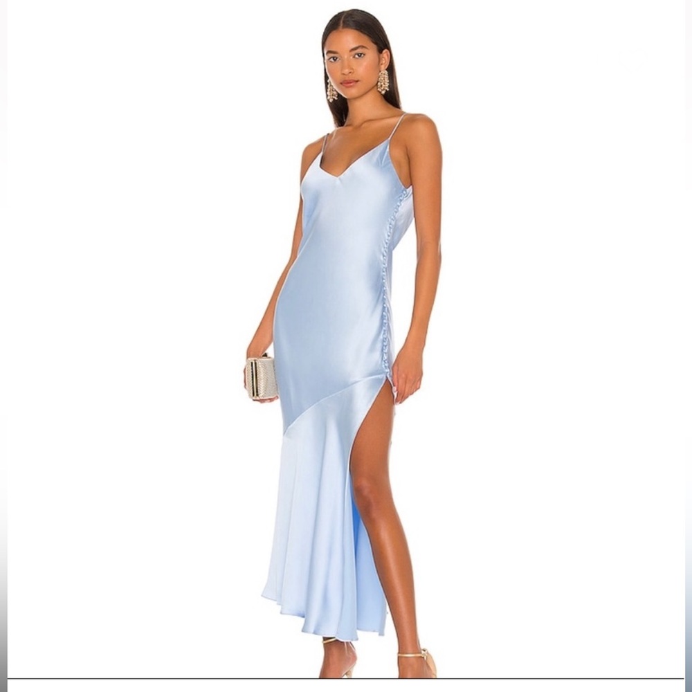 ATOIR ASTEROID DRESS BLUE